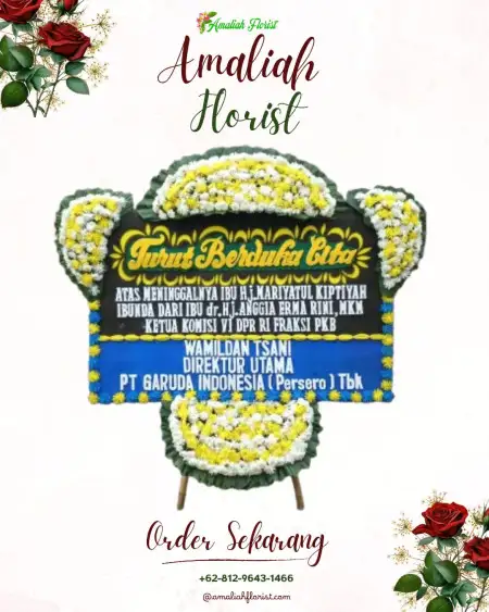 Papan Bunga Duka Kemiri